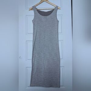 Antistar | Sleeveless Gray Midi Dress